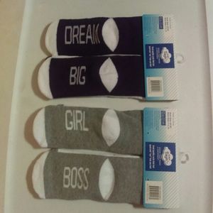 Just Sayin little girl's socks